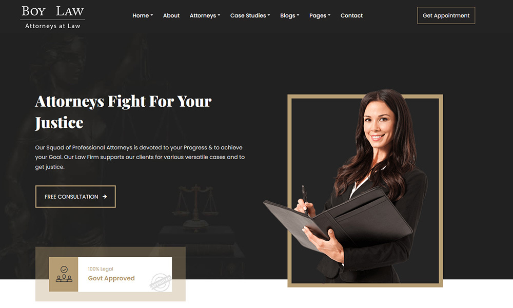 web development for lawyers