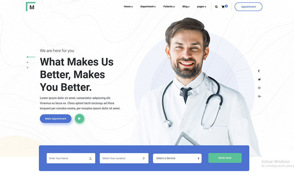 web development for doctors